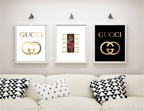 gucci collezione arte|gucci inspired wall art.